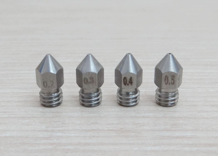 0.3mm Stainless Steel Nozzle MK7 For 1.75mm filament