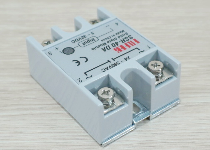 เครื่องควบคุมอุณหภูมิ ระบบ PID รุ่น REX-C100FK02-V*AN (220V/50HZ) + Thermocouple 0 to 400 °c + SSR40DA