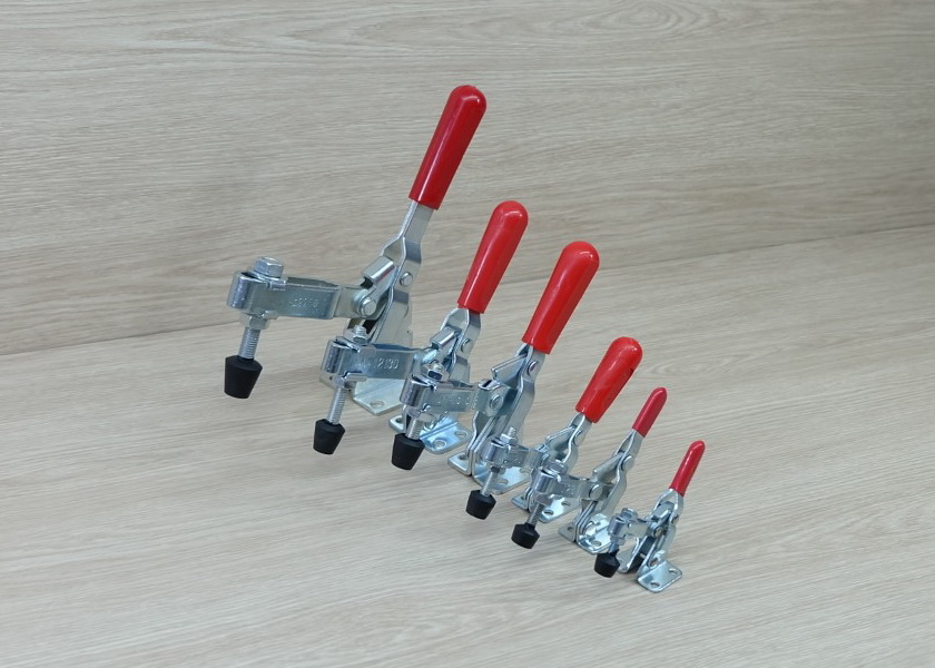 101D Vertical Type Toggle Clamp 225KG Holding Capacity ก้านยาว