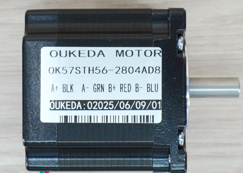 OUKEDA - Stepper Motor (Nema 23) แรงบิด 1.26N.m 2.8A Shaft 8mm (OK57STH56-2804AD8)