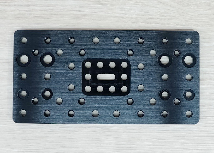 C-Beam Gantry Plate - Double Wide / Size T6 x 77.15 x 155 mm