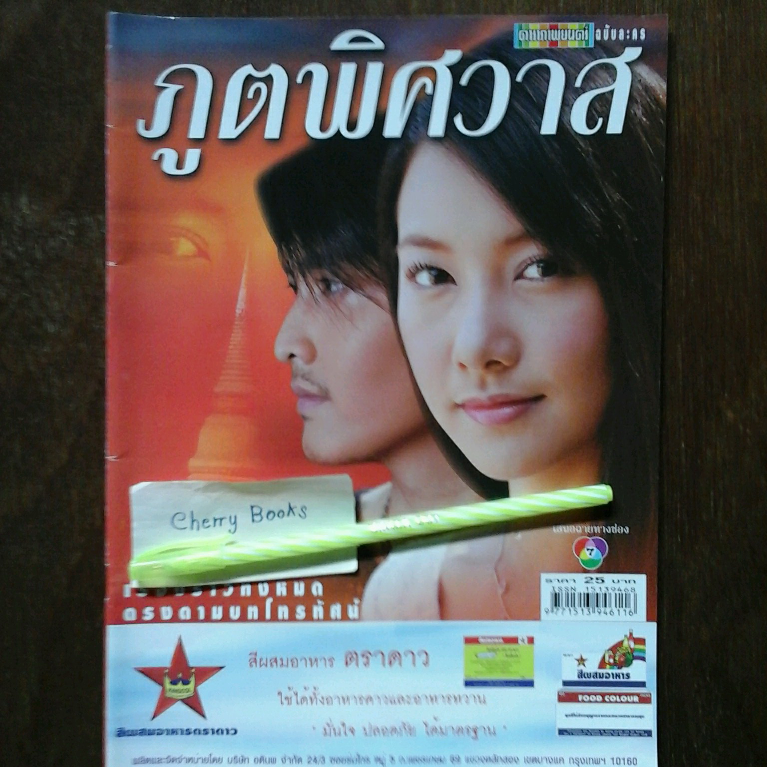 หนังสือเรื่องย่อละคร ภูตพิศวาส