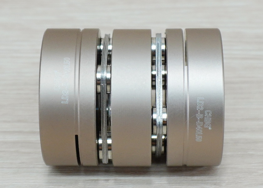 Double Diaphragm Coupling D40L50 Inner Hole 12 x 14