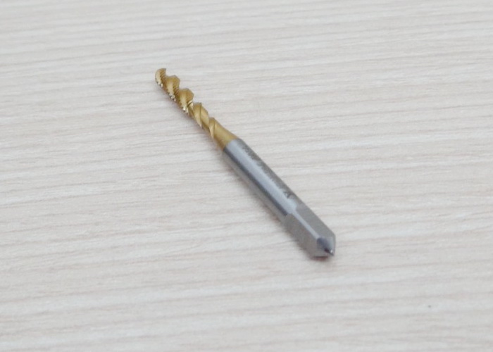 Titanium Coated Thread Tap M3 x 0.5 HSSE Screw Tap