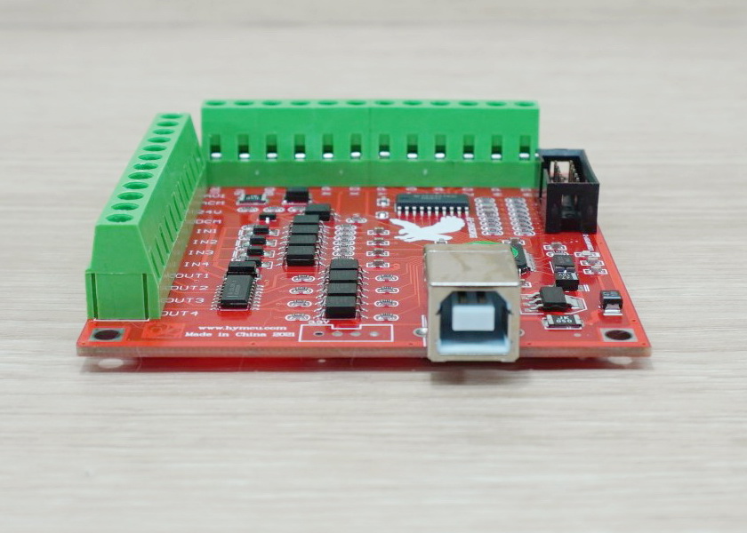 CNC USB 4-Axis 100KHz Controller Board for MACH3 + สาย USB-1.5M + แถม CD