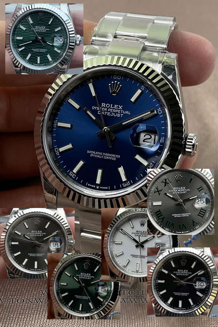 ROLEX DJ41 (VSF) เลือกสายเลือกสีหน้าปัดได้ทุกแบบ