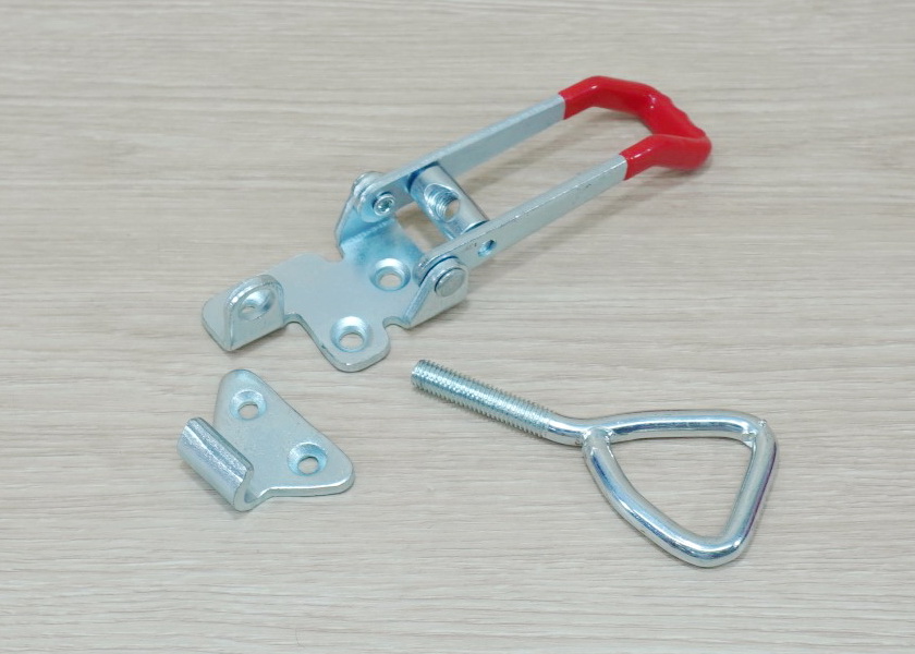 4001 Latch Type Toggle Clamp Hand 100KG Holding Capacity With Lock