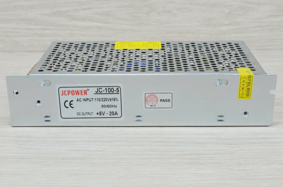 5V-20A-100W DC Switching Power Supply (JCPOWER)