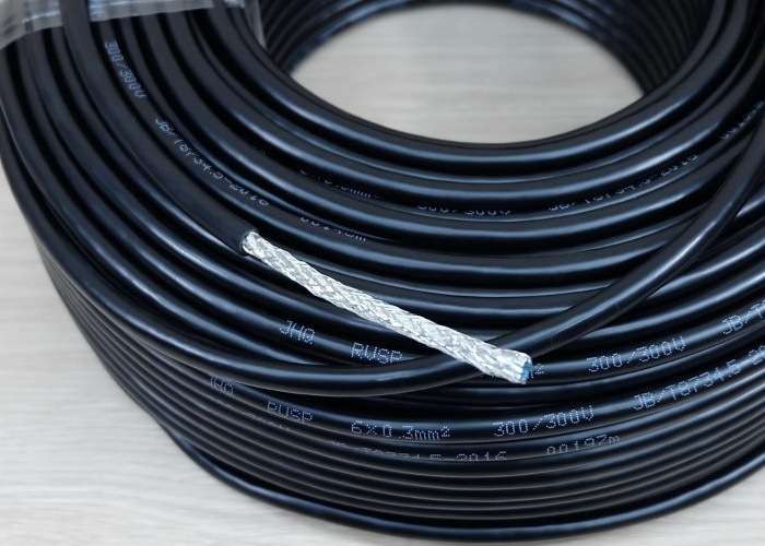 6 core X 0.3 mm² Shielded Wire RVSP Signal Line Shielded Twisted Pair (1m)