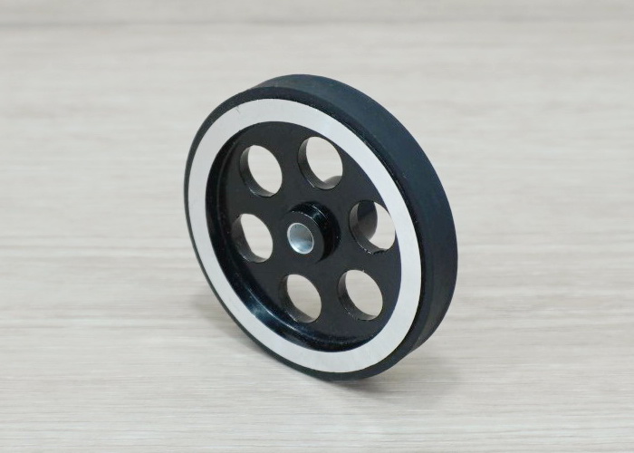 Aluminum Alloy Meter Wheel Circumference 200mm Holes 6mm