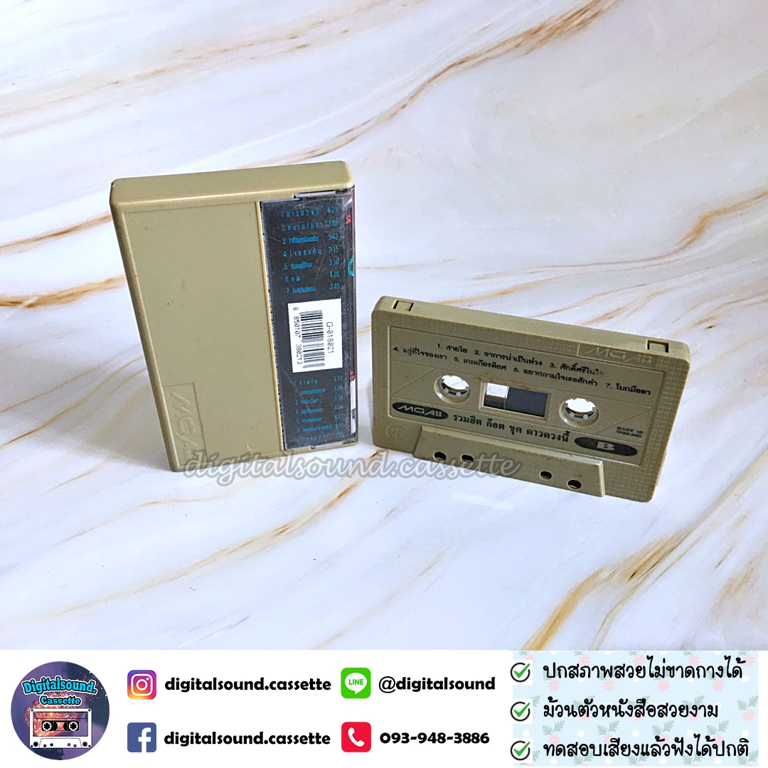 เทปคาสเซ็ท ก๊อต จักรพรรณ์ อาบครบุรี อัลบั้ม รวมฮิตปกดำ "ดาวดวงนี้"