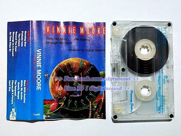 ขายเทปเพลง vinnie moore อัลบั้ม time odyssey (มีตำหนิปกติด)