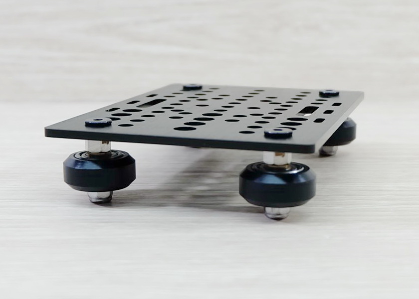 ชุดสำเร็จ V-Slot Gantry Plate 20-80mm T3 x 88 x 127mm + Solid v whee 4 ชุดล้อ