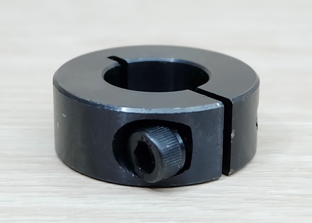 SCS 20x40x15 mm (IDxODxThickness) 45 Steel - Open type optical axis fixing ring