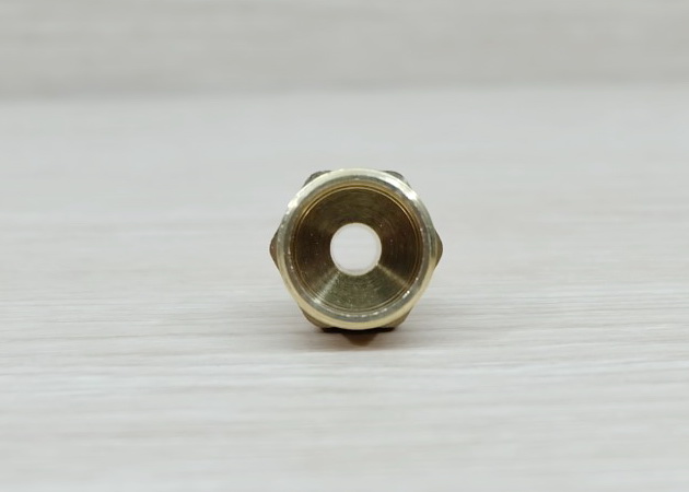 Male Thread 1/2BSP (20.5mm) to Straight Barb Tail 8mm Brass Connector