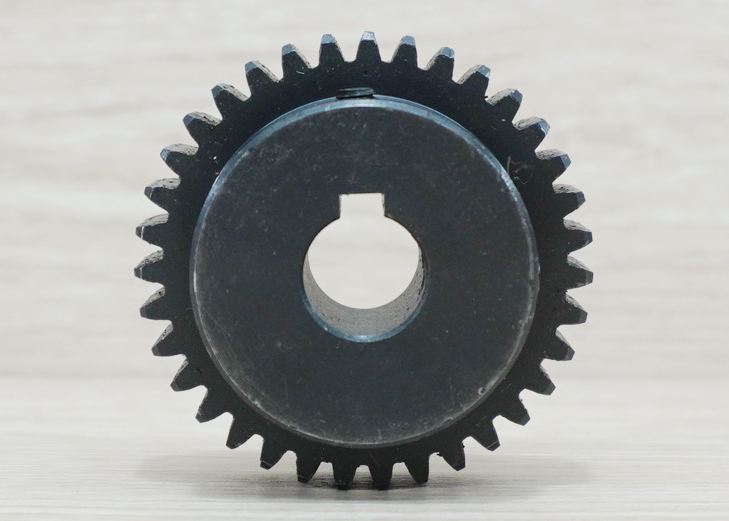 Spur Gear Pinion 1.5 Mod 35Teeth Bore 16mm - Hole & keyway (straight teeth - เฟืองตรง)