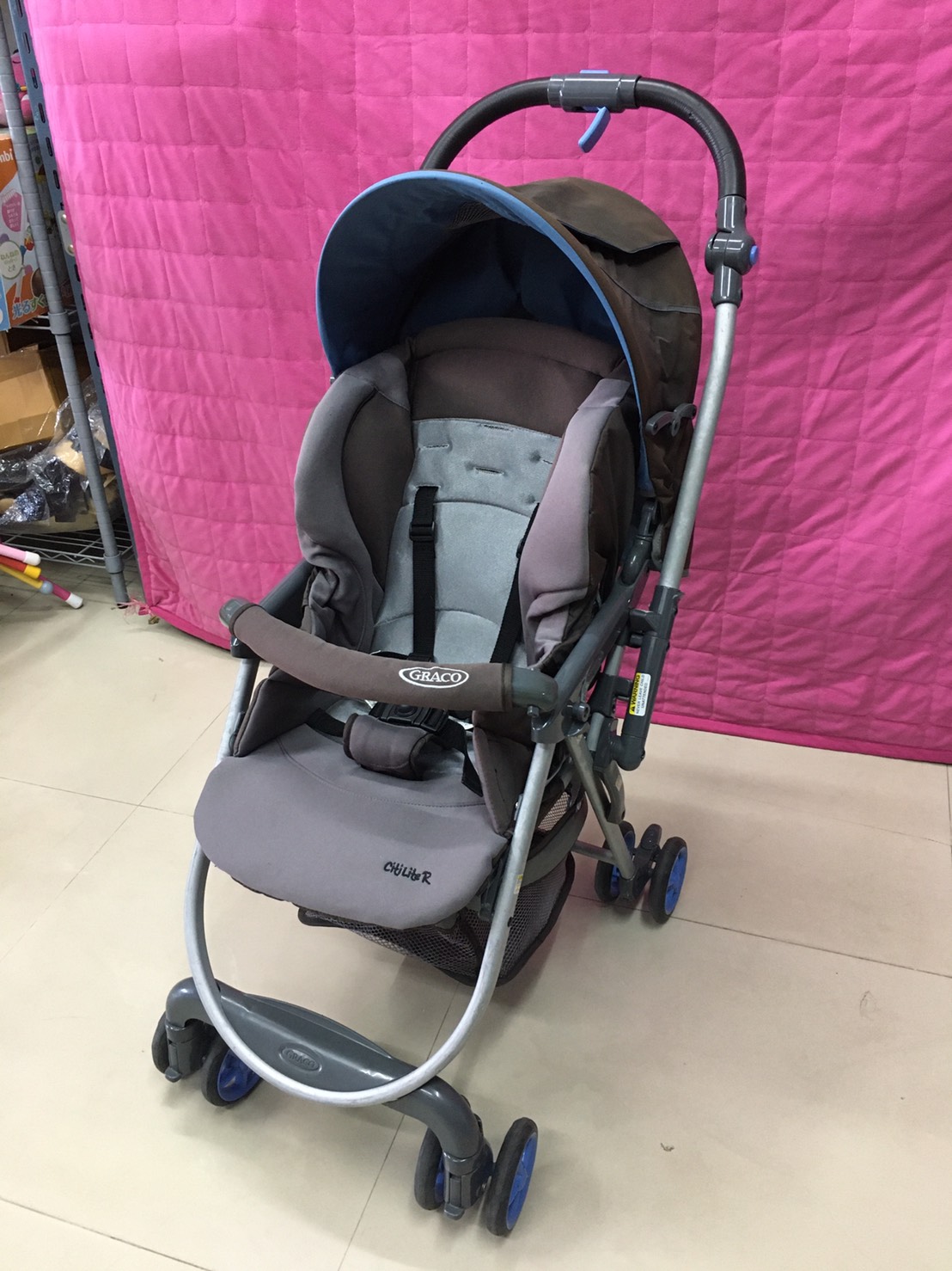 Graco รถเข็น CitiLite R สภาพสวย 88% (มือสองญี่ปุ่น)