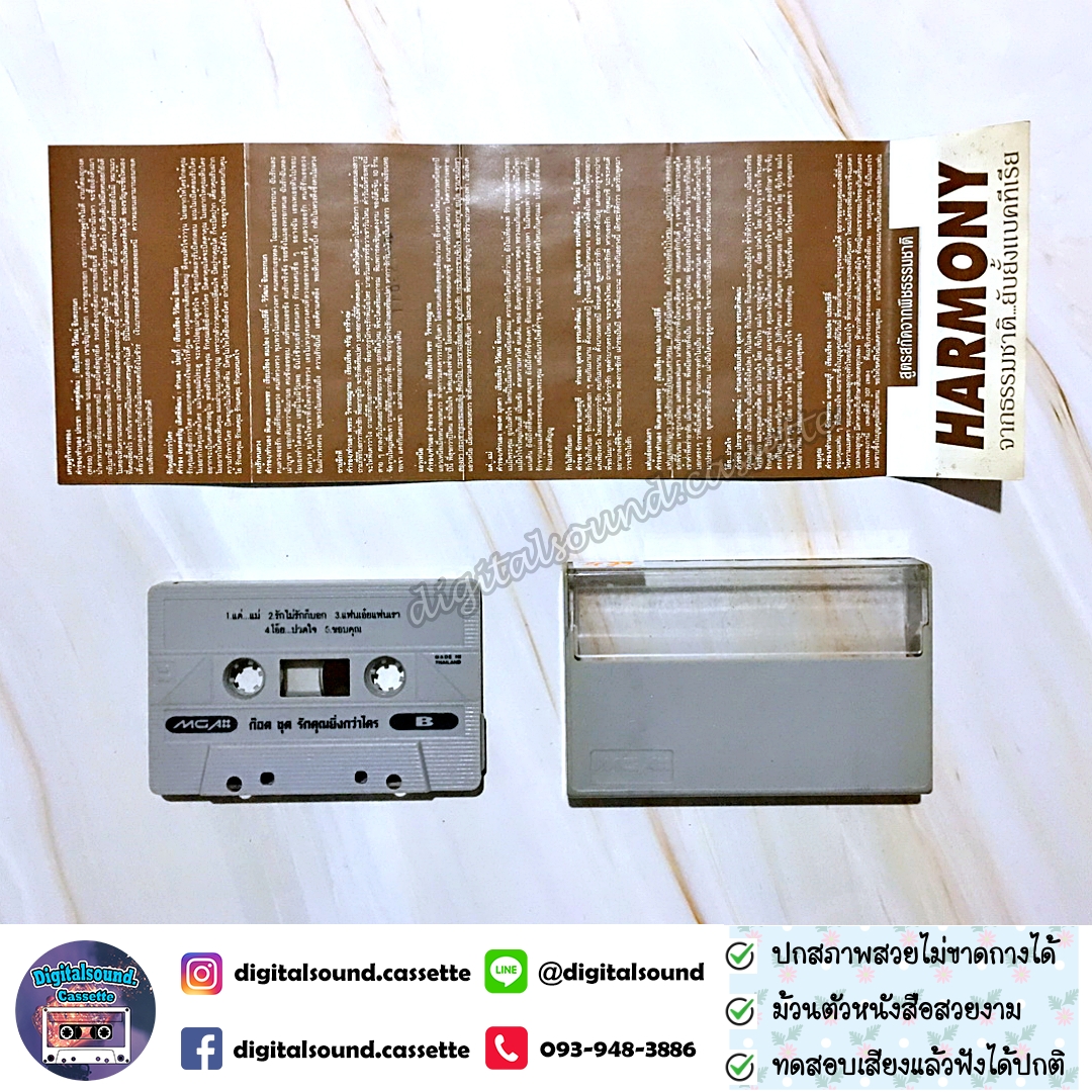 เทปคาสเซ็ท ก๊อต จักรพรรณ์ อาบครบุรี อัลบั้ม ลูกทุ่งไทยแลนด์ 1