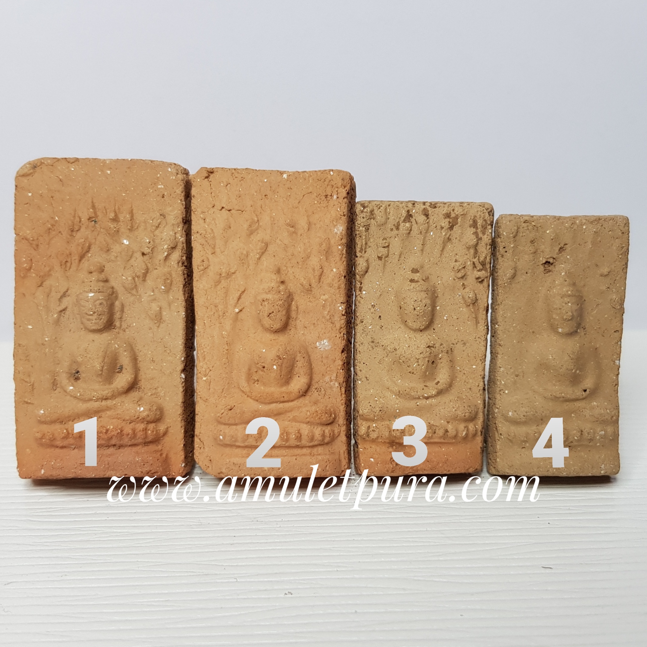 พระผงพรายสมุทร อชิโต พิมพ์เล็ก หลังมหายันต์เพชรรัตน์ ปี2499 หลวงพ่อเจิม วัดหอยราก จ.นครศรีธรรมราช(องค์ที่3)