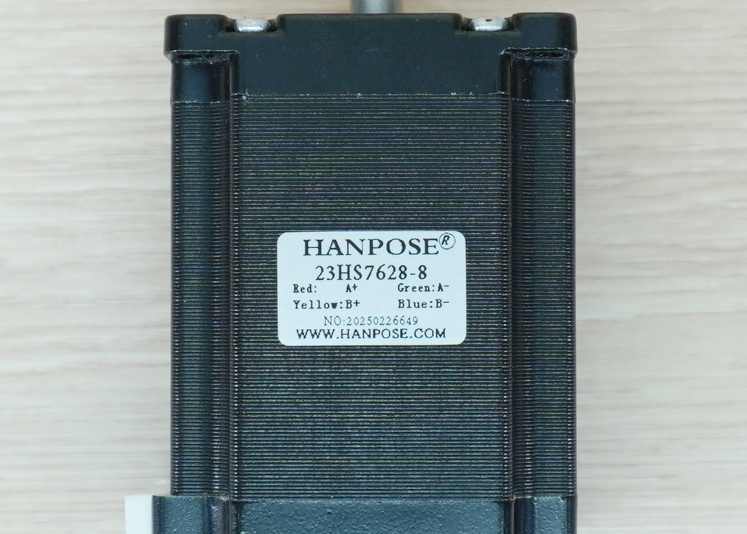 HANPOSE - Stepper Motor (Nema23) แรงบิด 1.89N.m 2.8A Shaft 8mm (23HS7628-8)