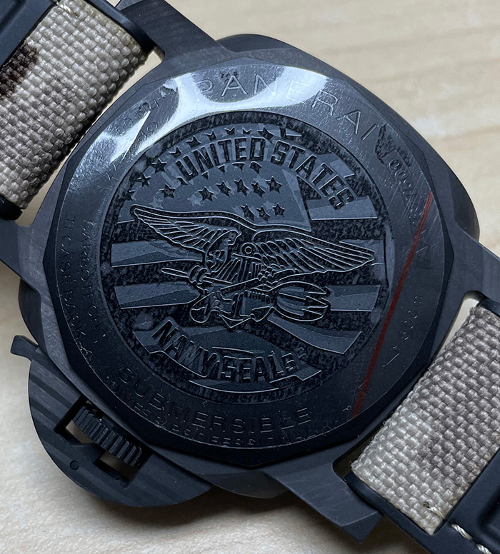 PAM1513 VSF Carbotech GMT Navy Seals 44 MM