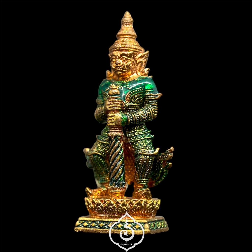 ท้าวเวสสุวรรณ (เนื้อทองแดงลงยา) รุ่นเทวานฤมิตร ปี63 หลวงพ่อพัฒน์ วัดห้วยด้วน จ.นครสวรรค์ (มีโค้ด หมายเลข 112)