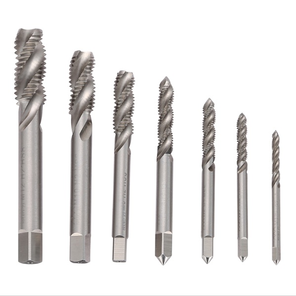thumbnail interactive-video image 1 of Tapping Machine 8-32 Tap Uxcell Straight Flute Taps, M6 X 1 Metric Left Hand Titanium Coated M35 Cobalt High Speed Steel Machine Tapping Screw Thread Milling Tap Machinist 1/4-28 Tap M6 Tap 1 of 1