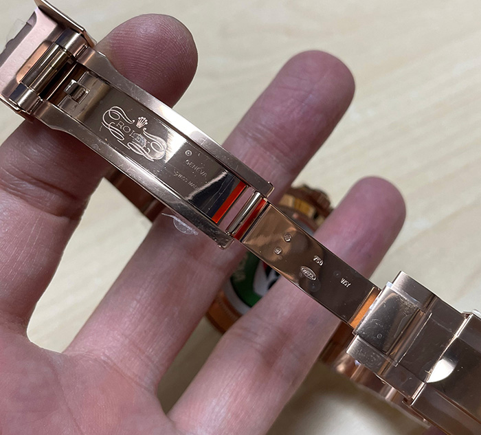 ROLEX DAYTONA CHOCOLATE FULL ROSE GOLD BT