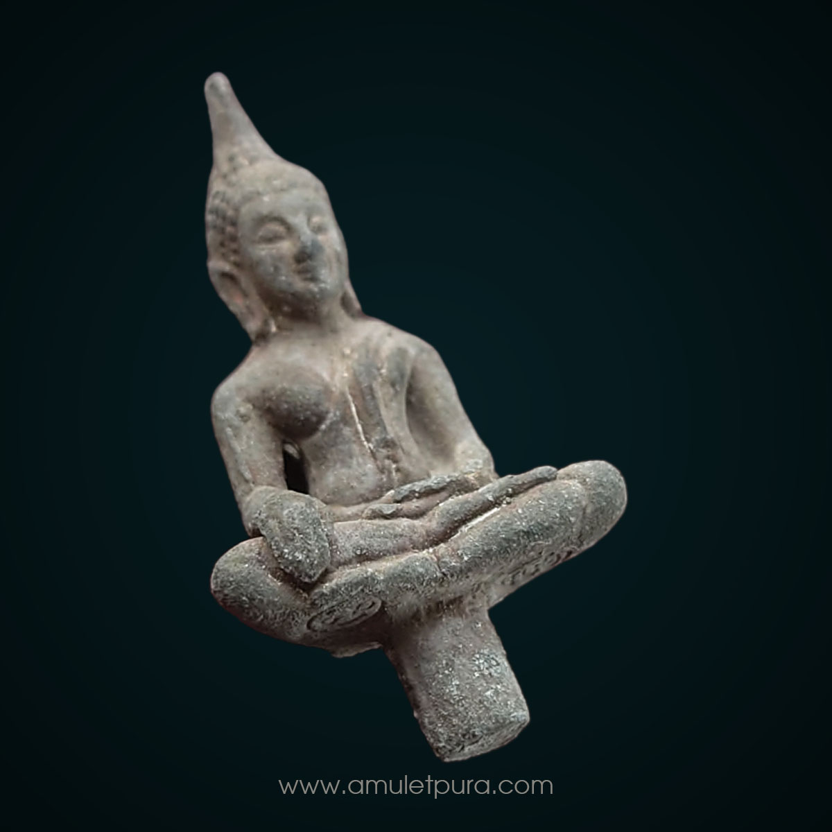 พระยอดธงปริสุทฺโธ เนื้อตะกั่วเถื่อน รุ่น 5 ท้ายิง ปี40 หลวงพ่อคูณ วัดบ้านไร่ จ.นครราชสีมา (มีโค้ด) #3