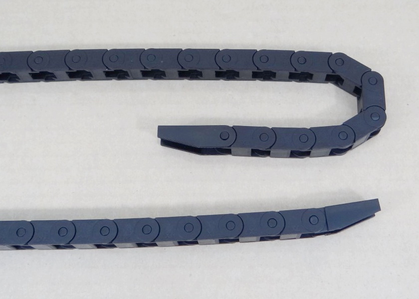 7 X 7 mm Cable Drag Chain R15mm ยาว 1M และ End Connectors