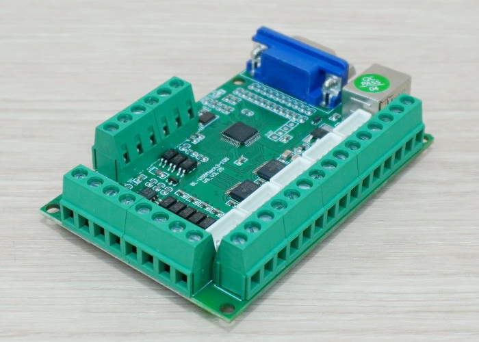 5-Axis USB V3.25 CNC Breakout Board 100KHz for MACH3 + สาย USB-1.35M