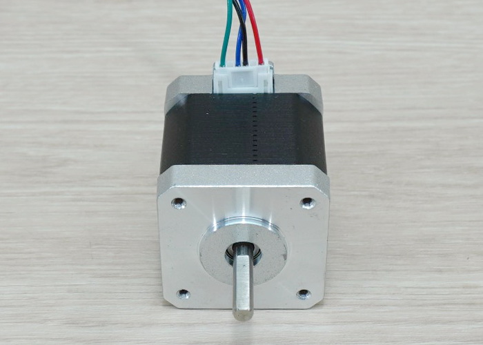 Usongshine - Stepper Motor (Nema17) แรงบิด 48 N.cm 1.5A (17HS8401) Silver End