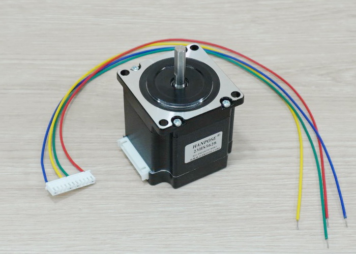 HANPOSE - Stepper Motor (Nema23) แรงบิด 1.26N.m 2.8A Shaft 6.35mm (23HS5628-6.35)