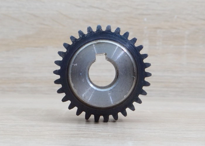 Spur Gear Pinion 1.5 Mod 30Teeth Bore 14mm - Hole & keyway (straight teeth - เฟืองตรง)