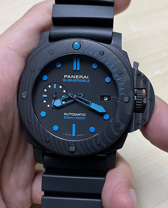 PAM1616 VSF PANERAI CARBOTECH 47MM 3 DAYS