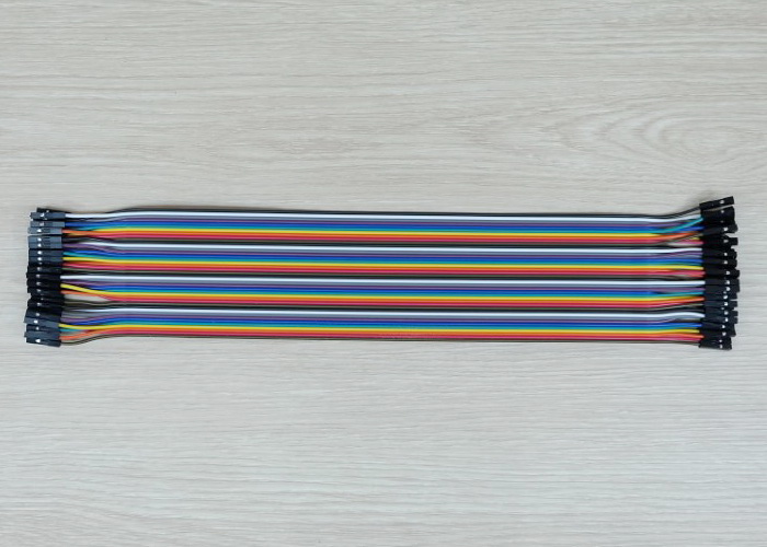 30cm Cable jumper 40P Female-Female (เมีย-เมีย)