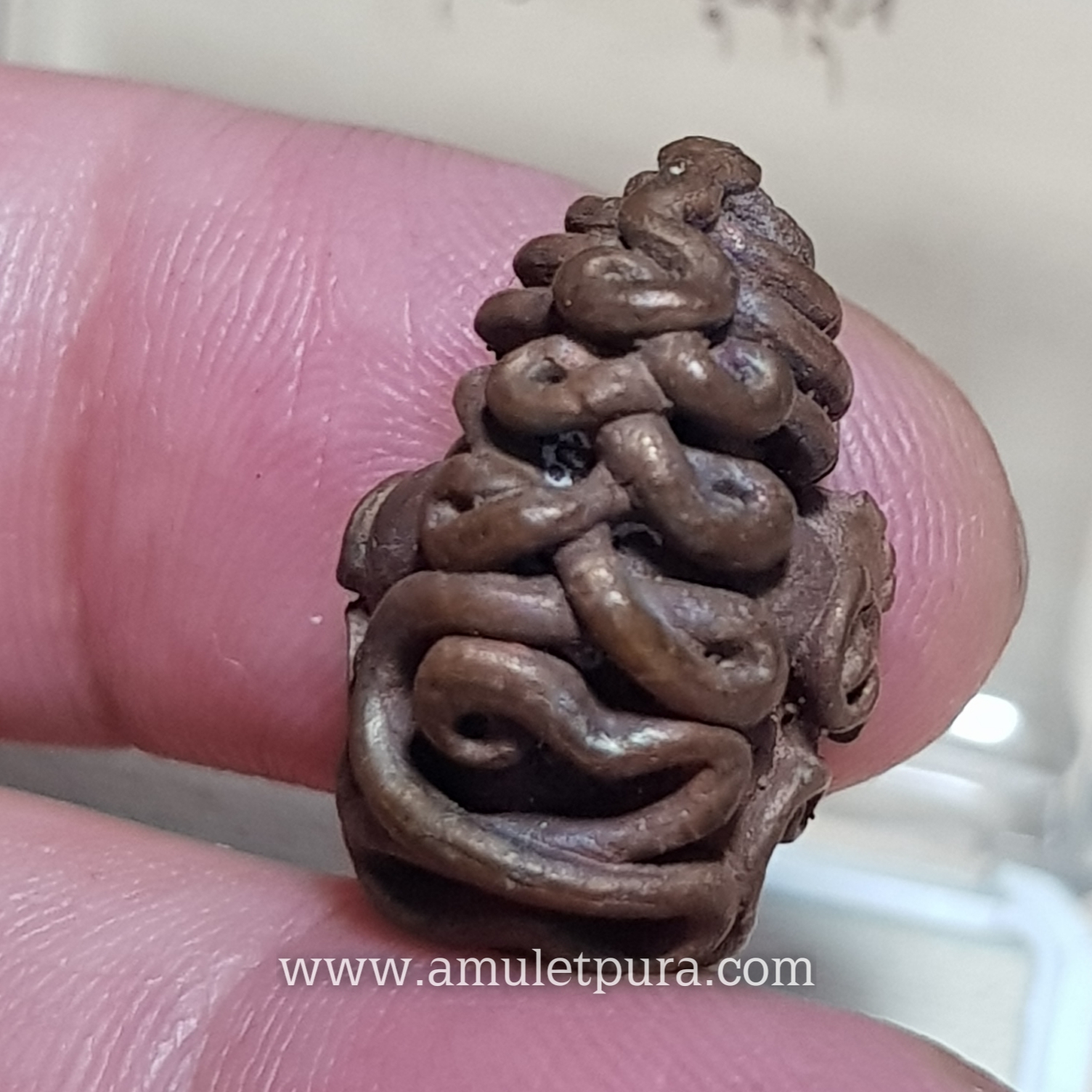 พระปิดตาในครรภ์(เนื้อทองแดงเถื่อน)รุ่นพ่อท่านเขียวอุปถัมภ์(กลันตัน๕๔)ปี54 พ่อท่านเขียว วัดห้วยเงาะ" จ.ปัตตานี(ใต้ฐานตอกโค้ด หมายเลข1344)