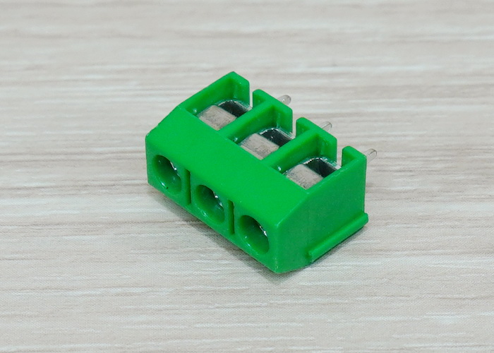 KF301- 3P Green Terminal Block (5.08-301-3P) (ชุด 10 ตัว)