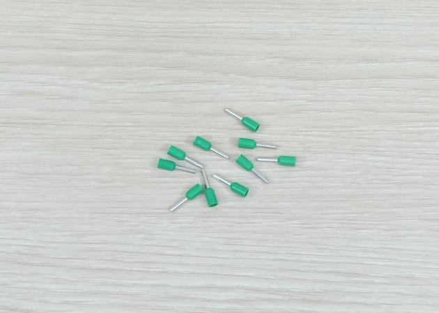 E1008 (Green) Terminal เหมาะกับสาย 18AWG (แพ็ค100ชิ้น)