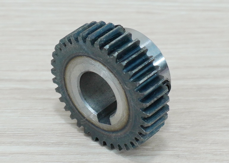 Spur Gear Pinion 1.0 Mod 35Teeth Bore 14mm - Hole & keyway (straight teeth - เฟืองตรง)