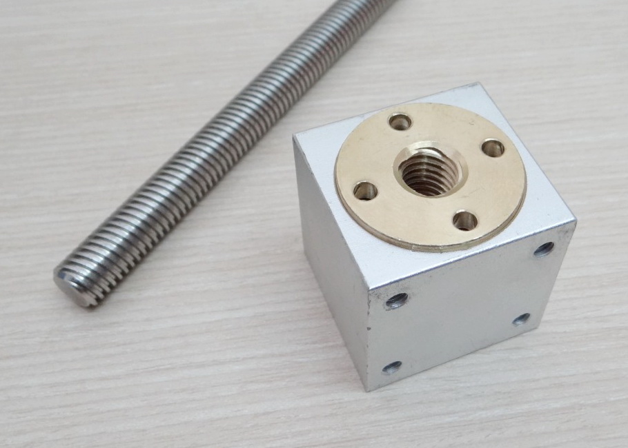 Aluminium housing สำหรับ Copper Nut T12 (White)