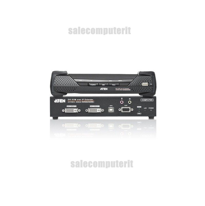 ATEN Dual DVI KVM Over IP Extender model : KE6940