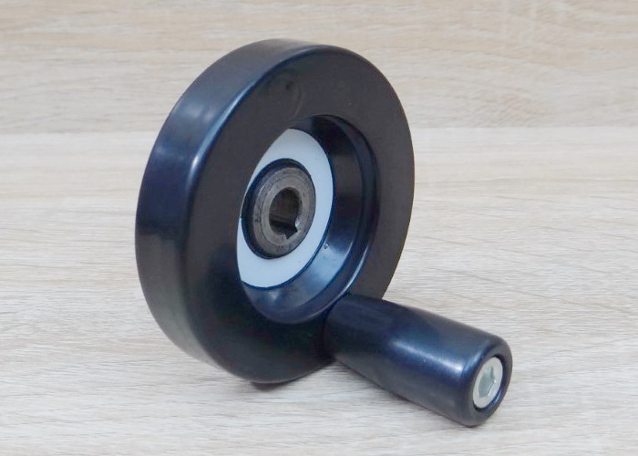63mm Bakelite-Solid Handwheel Bore 8mm+Keyway 3mm