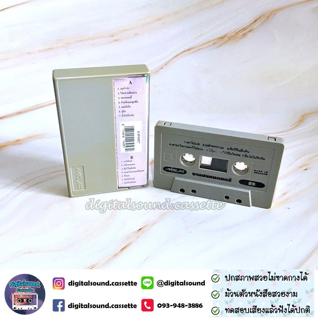 เทปเพลง เทปคาสเซ็ท รวมศิลปิน GRAMMY อัลบั้ม งานซนคนดนตรี นานที 10 ปีหน