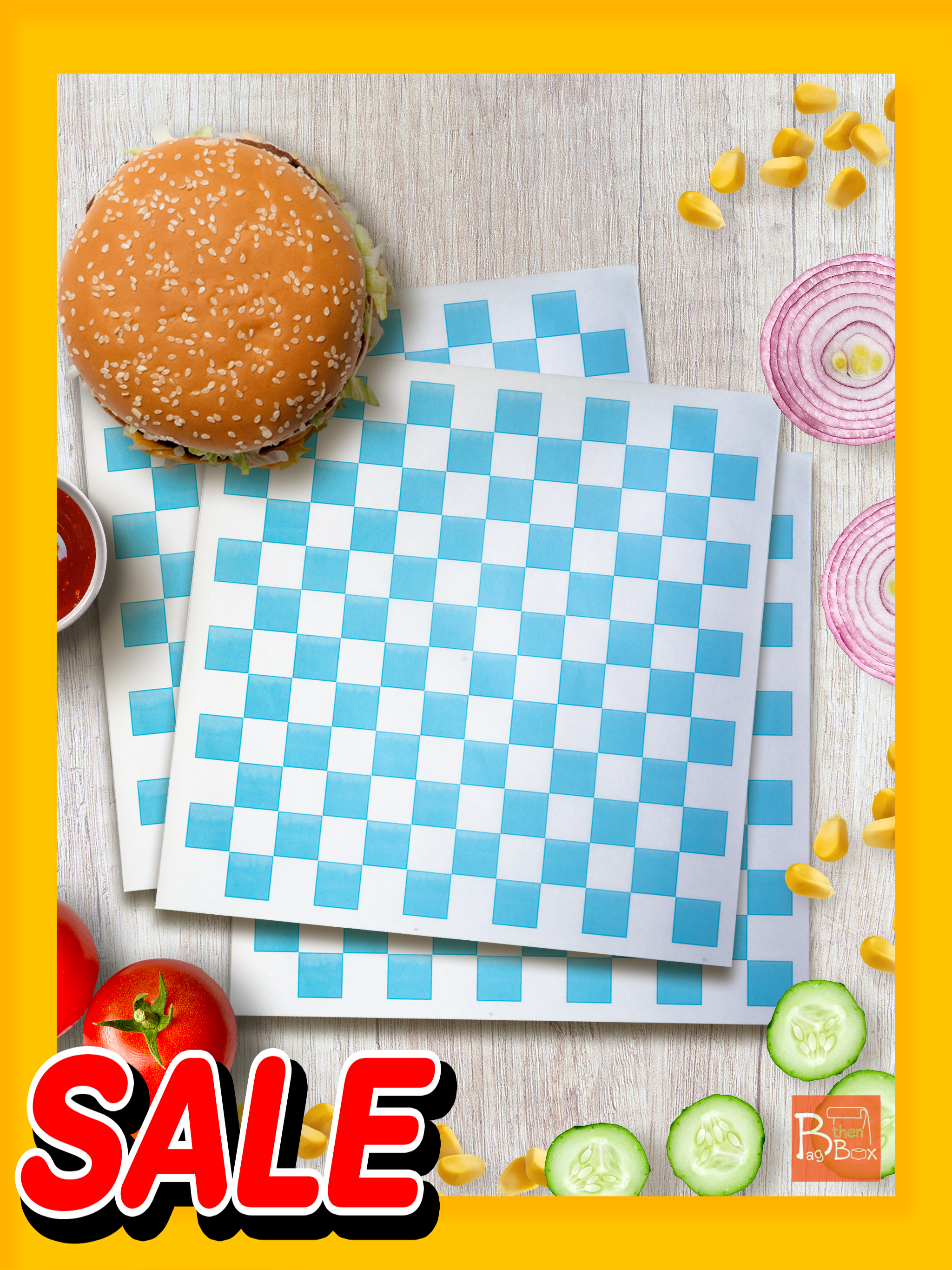 กระดาษห่อเบอร์เกอร์,แซนด์วิช,ขนม,กระดาษห่ออาหาร, ฟู้ดเกรด เคลือบ PE BTB WRAP 7