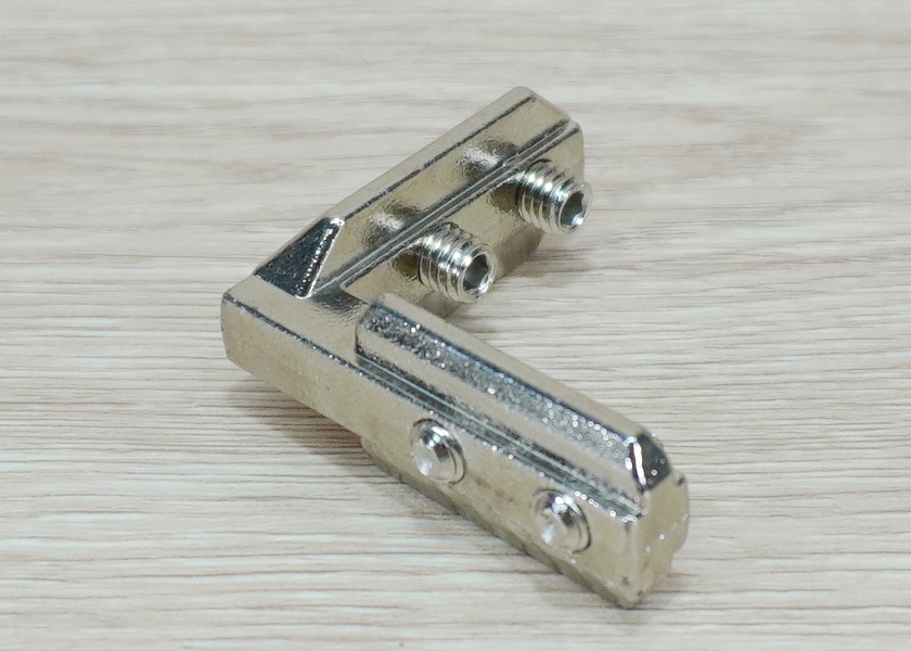 Inner Bracket 4-Hole สำหรับ Series 40 Alu Profile + น็อตยึด M6