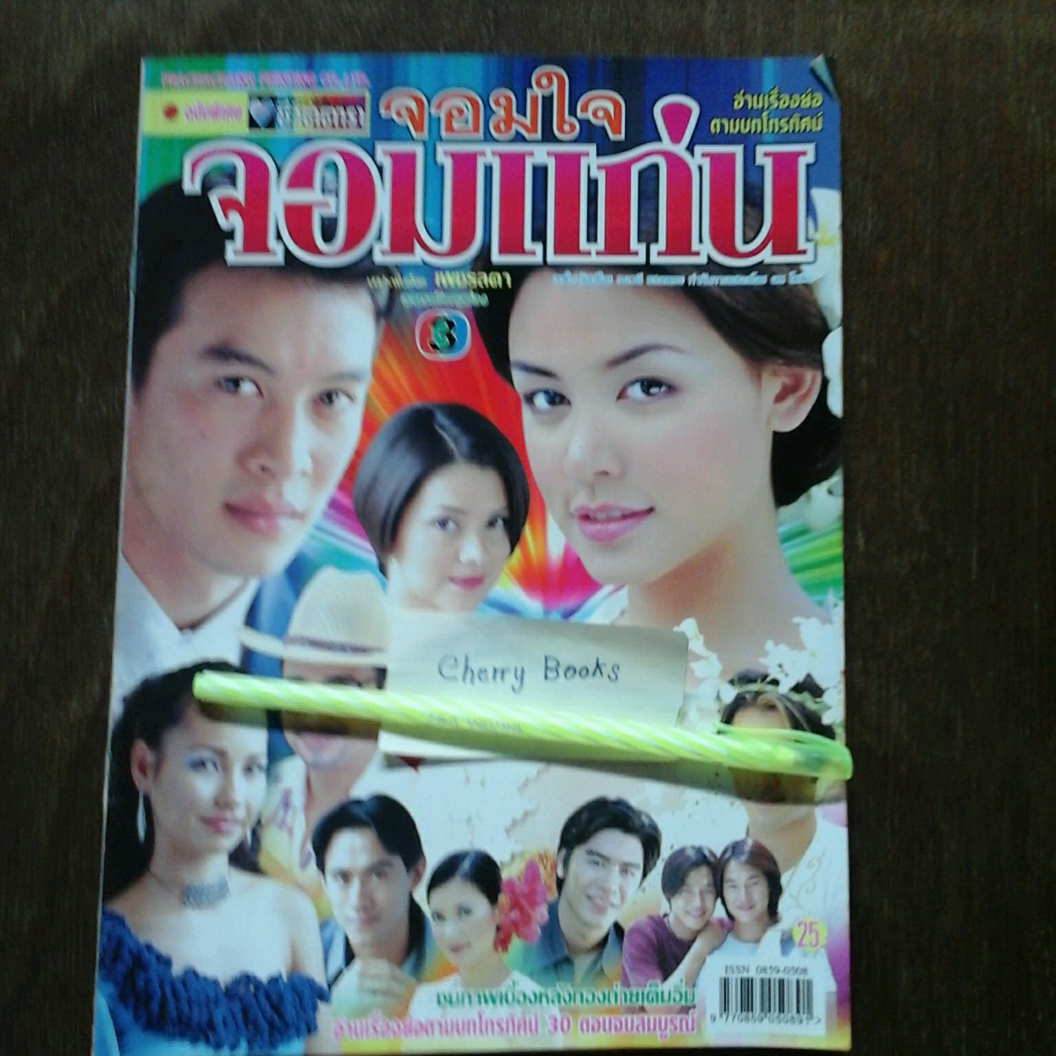 หนังสือเรื่องย่อละคร จอมใจจอมแก่น