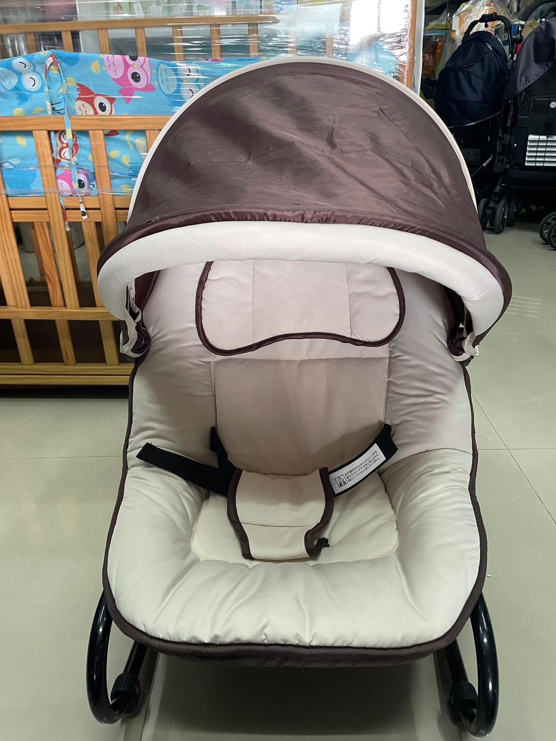 Smart Angel เปลโยกเด็ก เปลเด็ก ขนาดใหญ่ Smart Angel 0-3ขวบ ทำได้2แบบ