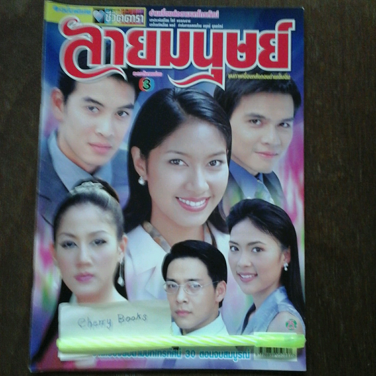 หนังสือเรื่องย่อละคร ลายมนุษย์