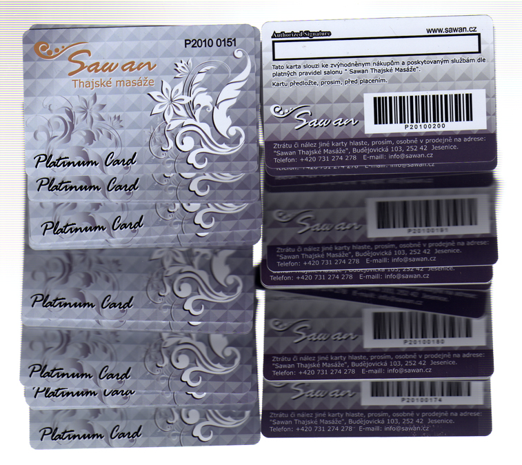 บัตรตัวอย่าง บัตรเมมเบอร์ บัตรสมาชิก ที่ใช้ใน ต่างประเทศ